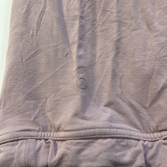 Lululemon Twisted and Tucked Hooded Pullover Pale Purple size 10 - Picture 5 of 9